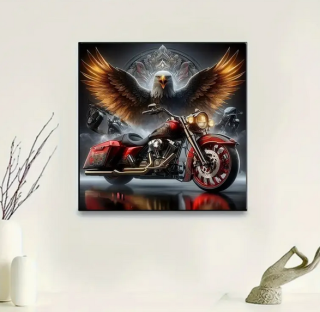 Preview: Diamond Painting Harley-Davidson
